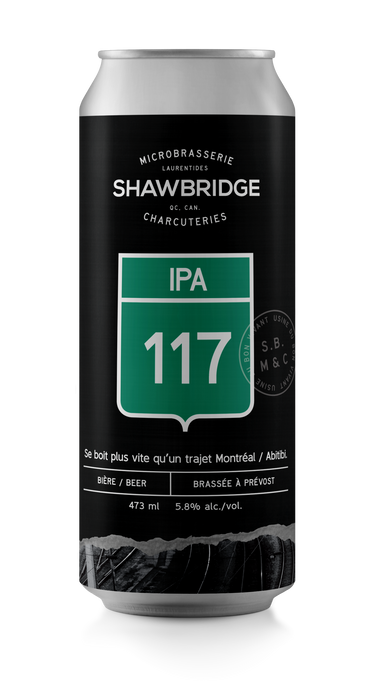 IPA 117 - MICROBRASSERIE SHAWBRIDGE - Fromagerie Roy