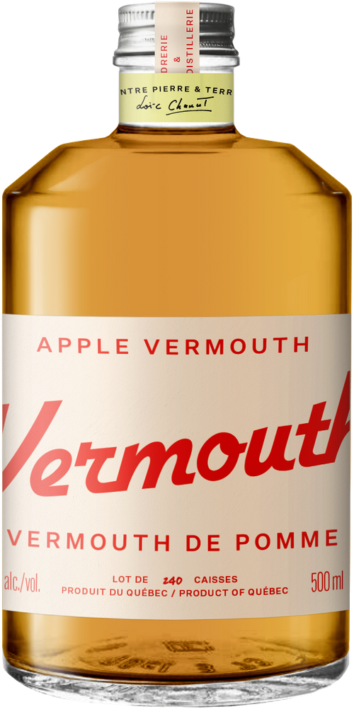 VERMOUTH DE POMME 500ML - ENTRE PIERRE ET TERRE