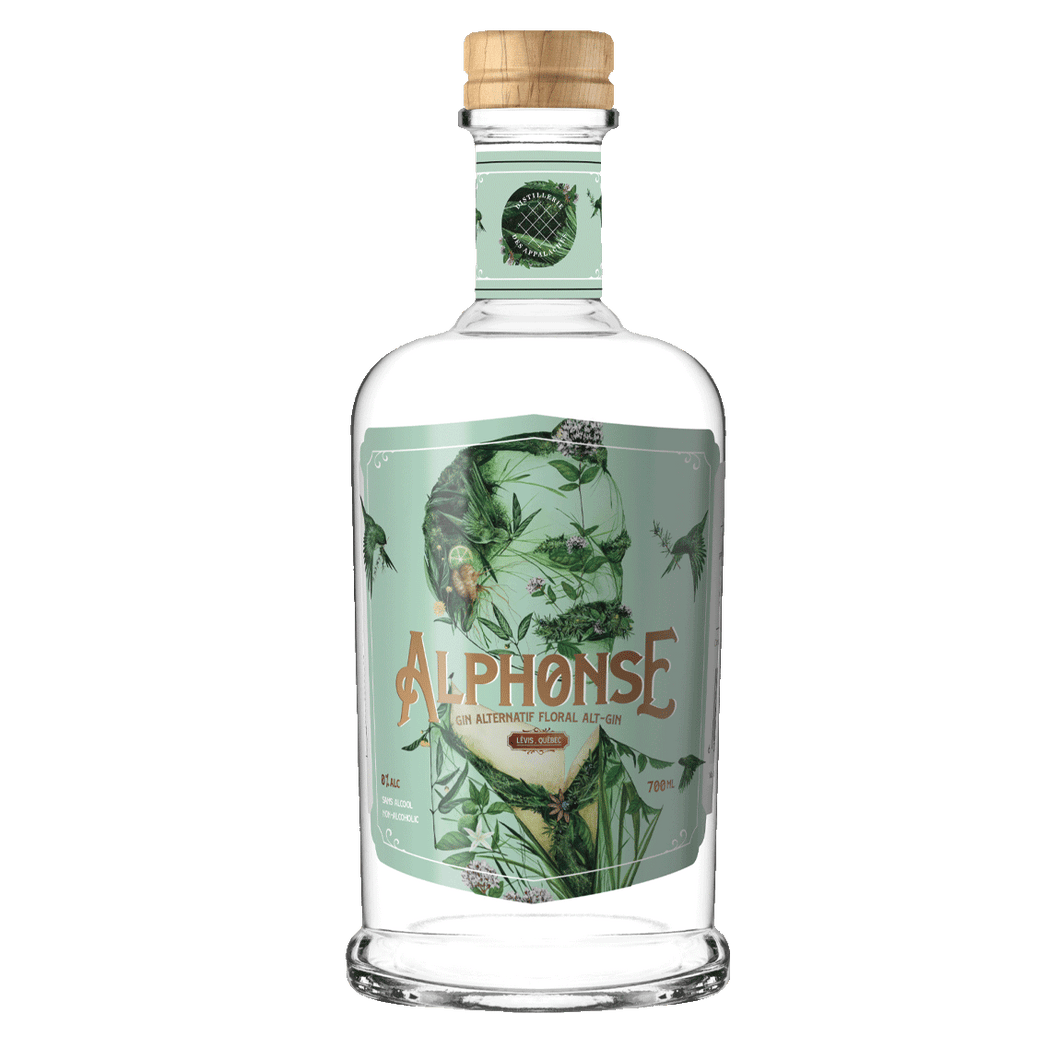 ALPHONSE GIN SANS ALCOOL - DISTILLERIE DES APPALACHES – Fromagerie Roy
