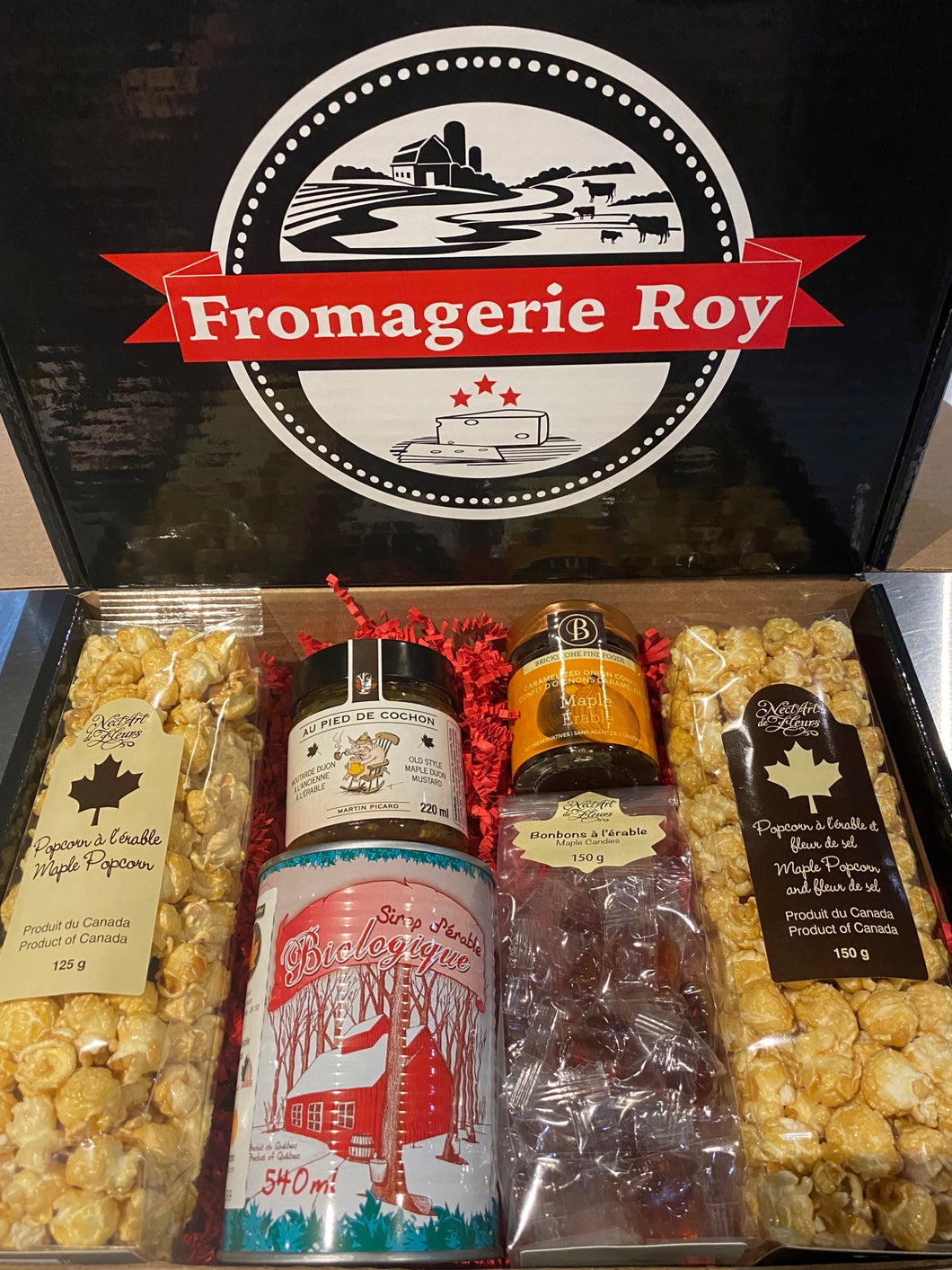 COFFRET DÉLICES DE L'ÉRABLE - PRODUITS DU TERROIR