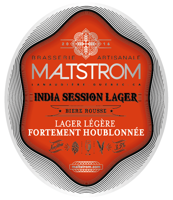 INDIAN SESSION LAGER MALTSTROM - Fromagerie Roy