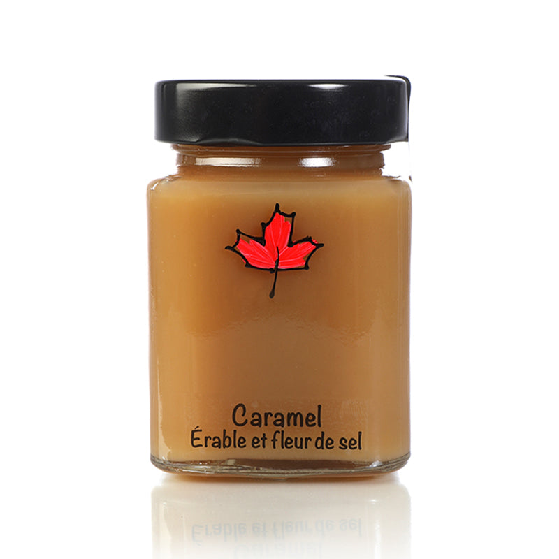 CARAMEL À L’ÉRABLE ET FLEUR DE SEL