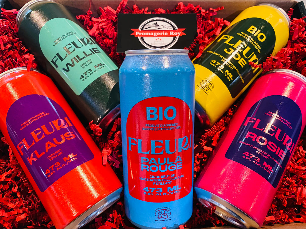 COFFRET CIDRE - FLEURI