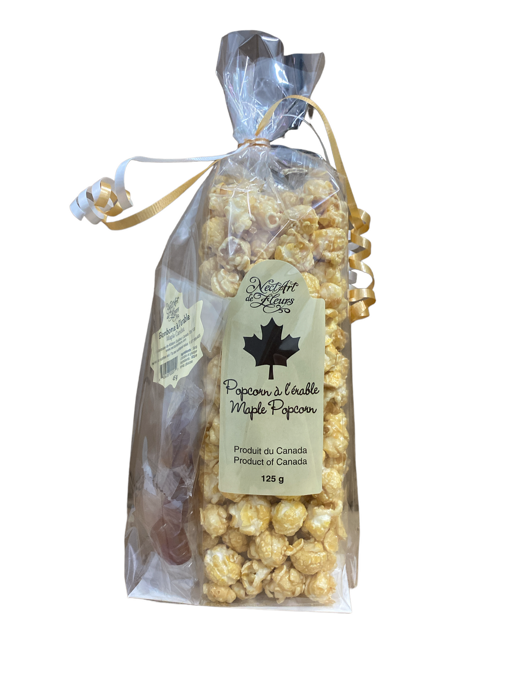 DUO POP CORN ET BONBON ÉRABLE